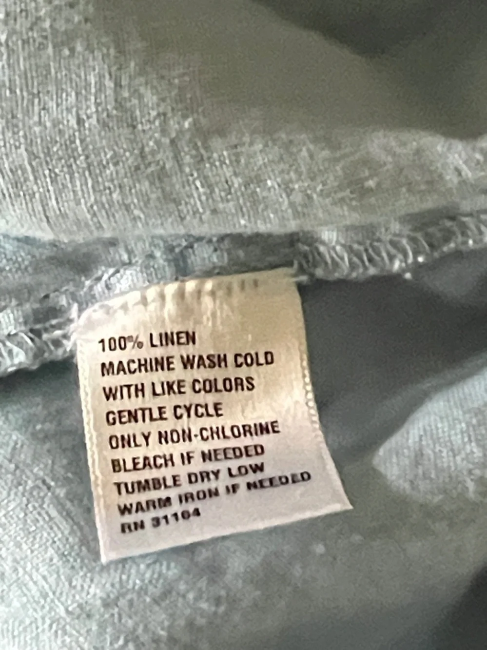 Crown & Ivy Beach Linen pants Large - Picture 5 of 5